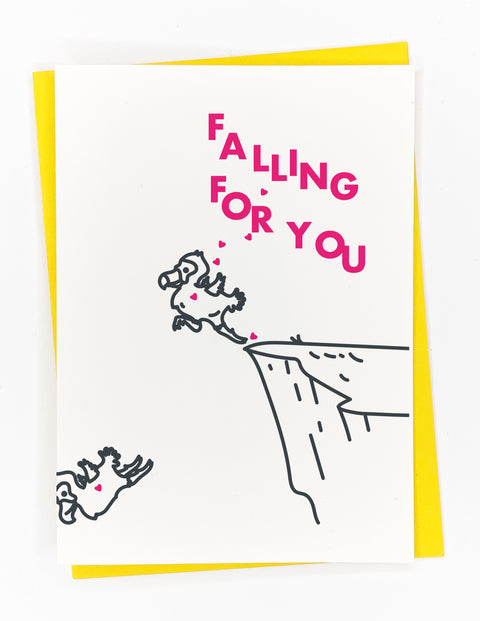 Falling For You Card